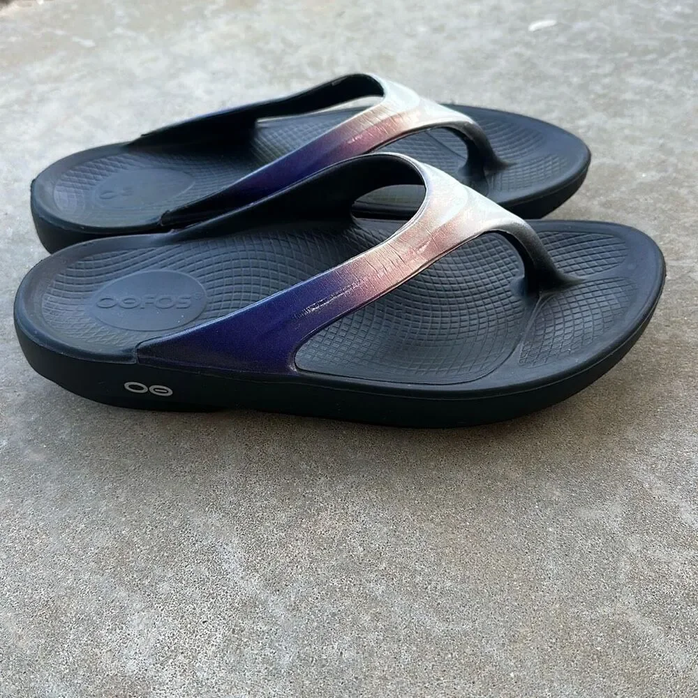 OOFOS OOlala Post Exercise Active Sport Recovery Sandal Women’s Sz 9